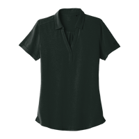 OGIO Women's Limit Polo, Blacktop, Front view
