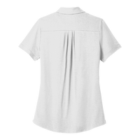 OGIO Women's Limit Polo, Bright White, Back view