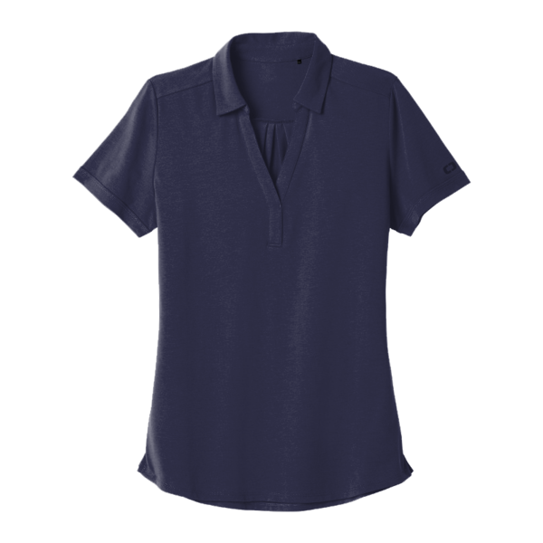 OGIO Women's Limit Polo, Navy, Front view