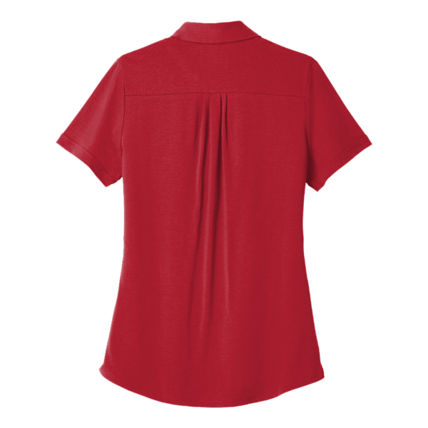 OGIO Women's Limit Polo, Signal Red, Back view