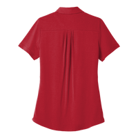 OGIO Women's Limit Polo, Signal Red, Back view