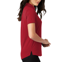 OGIO Women's Limit Polo, Signal Red, Right Sleeve view