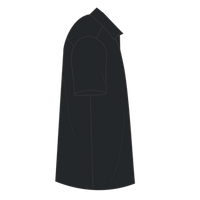 Port Authority Tall Short Sleeve Easy Care Shirt, Black / Light Stone, Right Sleeve (Short) view