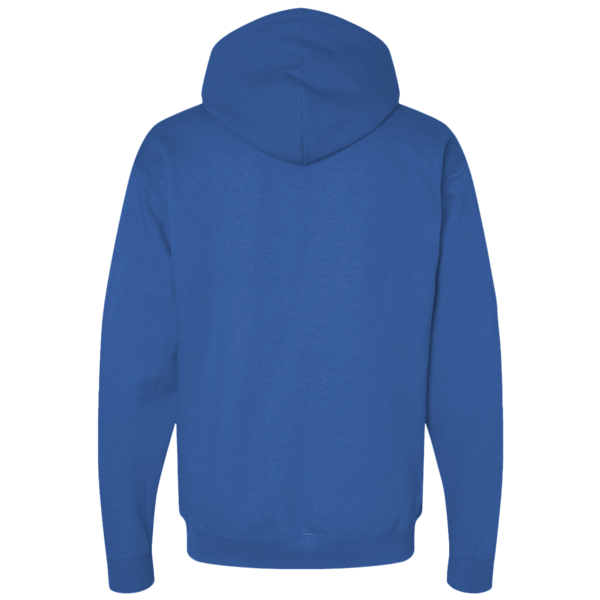 Port & Co Core Fleece Pullover Hooded Sweatshirt, Royal, Back view