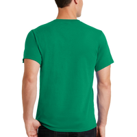 Port & Co Essential Tee, Kelly, Back view