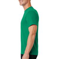 Port & Co Essential Tee, Kelly, Left Sleeve view
