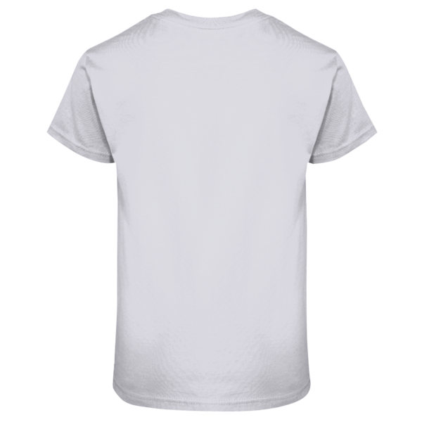 Port & Co Tall Core Blend Tee, Ash, Back view
