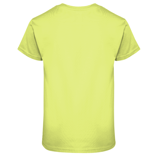 Port & Co Tall Core Blend Tee, Safety Green, Back view