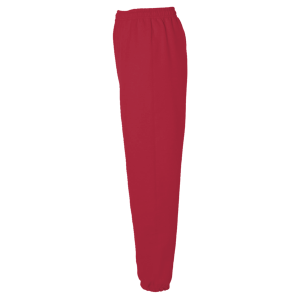 Port & Co Youth Core Fleece Sweatpant, Red, Left Side view