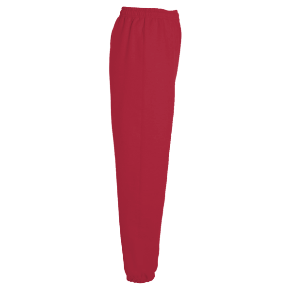 Port & Co Youth Core Fleece Sweatpant, Red, Right Side view