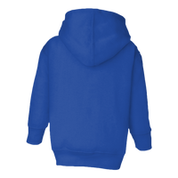 Rabbit Skins Toddler Full-Zip Fleece Hoodie, Royal, Back view