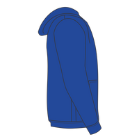 Rabbit Skins Toddler Full-Zip Fleece Hoodie, Royal, Right Sleeve view