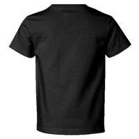 Rabbit Skins Youth Juvy T-Shirt, Black, Back view
