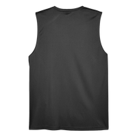 Team 365 Men's Zone Performance Muscle T-Shirt, Black, Back view