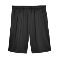 Team 365 Men's Zone Performance Shorts, Black, Front view