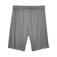Team 365 Men's Zone Performance Shorts, Sport Graphite, Back view