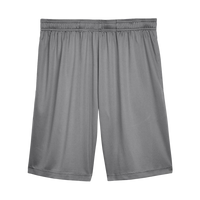 Team 365 Men's Zone Performance Shorts, Sport Graphite, Front view