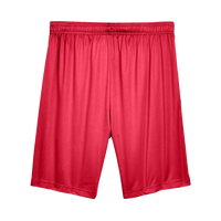Team 365 Men's Zone Performance Shorts, Sport Red, Back view