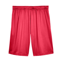 Team 365 Men's Zone Performance Shorts, Sport Red, Front view