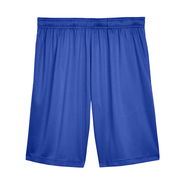 Team 365 Men's Zone Performance Shorts, Sport Royal, Front view