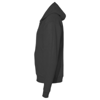 Team 365 Unisex Zone HydroSport™ Heavyweight Full-Zip Hooded Sweatshirt, Dark Grey Heather, Left Sleeve view