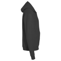 Team 365 Unisex Zone HydroSport™ Heavyweight Full-Zip Hooded Sweatshirt, Dark Grey Heather, Right Sleeve view