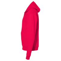 Team 365 Unisex Zone HydroSport™ Heavyweight Full-Zip Hooded Sweatshirt, Sport Red, Left Sleeve view
