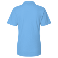 Team 365 Women's Zone Performance Polo, Sport Light Blue, Back view