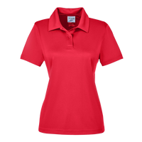 Team 365 Women's Zone Performance Polo, Sport Red, Front view