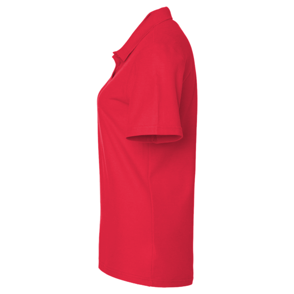 Team 365 Women's Zone Performance Polo, Sport Red, Left Sleeve view