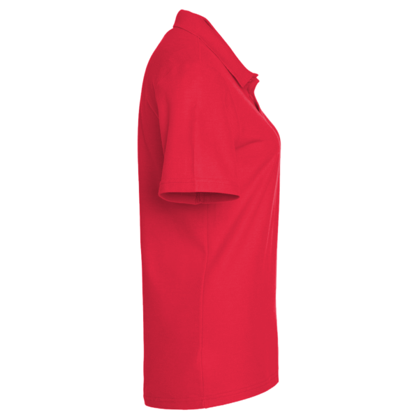 Team 365 Women's Zone Performance Polo, Sport Red, Right Sleeve view