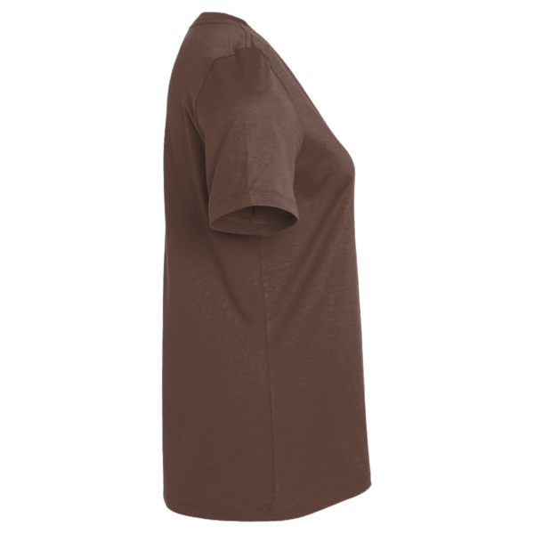Team 365 Women's Zone Performance T-Shirt, Sport Dark Brown, Right Sleeve view