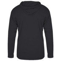 Team 365 Youth Zone Performance Hooded T-Shirt, Black, Back view