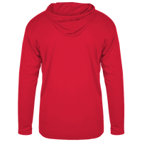 Team 365 Youth Zone Performance Hooded T-Shirt, Sport Red, Back view