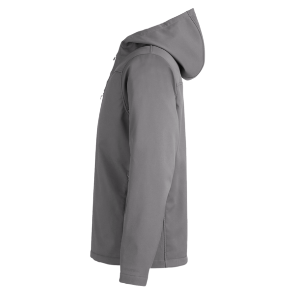 Under Armour Men's ColdGear® Infrared Shield 2.0 Hooded Jacket, Castlerock / Coastal, Left Sleeve view