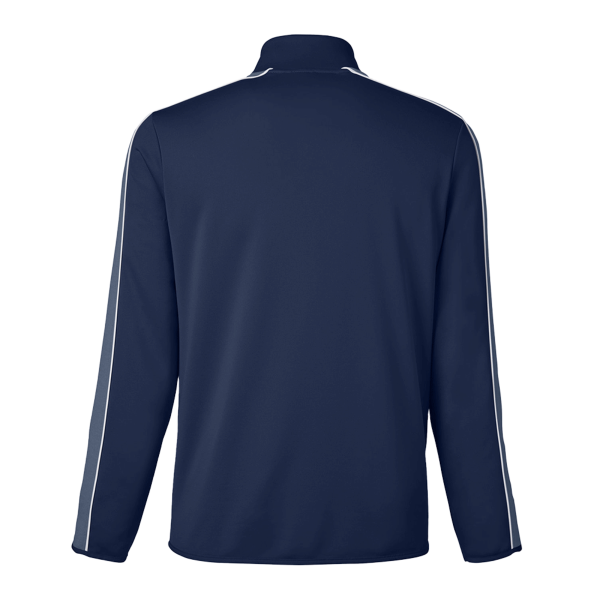 Under Armour Men's Command 2.0 Quarter-Zip Pullover, Midnight Navy / White, Back view