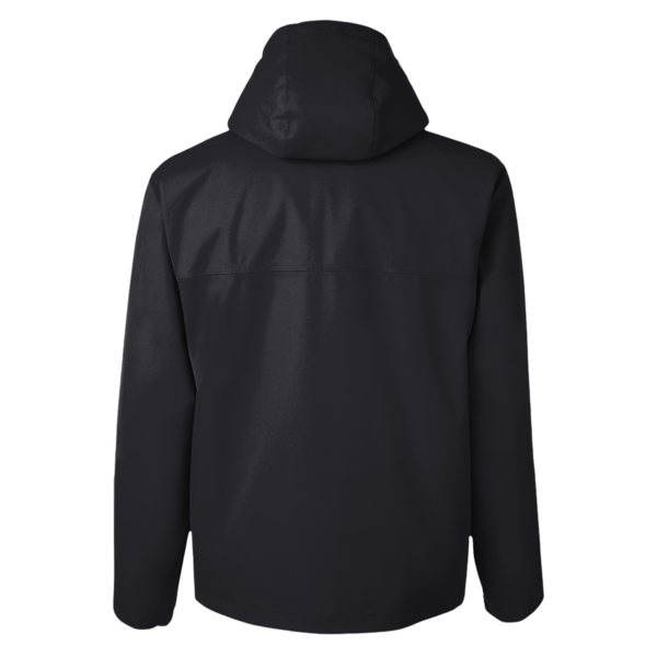 Under Armour Men's Porter 3-in-1 2.0 Jacket, Black / White, Back view