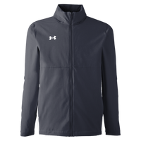 Under Armour Men's Rival Stretch Jacket, Midnight Navy / White, Front view