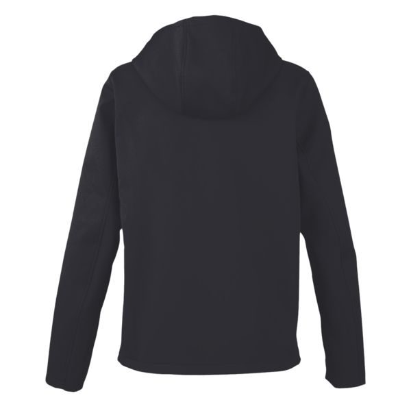 Under Armour Women's ColdGear® Infared Shield 2.0 Hooded Jacket, Black / White, Back view