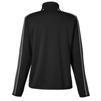 Under Armour Women's Command 2.0 Quarter-Zip Pullover, Black / White, Back view