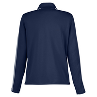 Under Armour Women's Command Full-Zip 2.0 Jacket, Midnight Navy / White, Back view