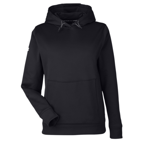 Under Armour Women's Storm Armour Fleece, Black / White, Front view