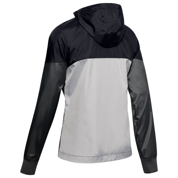 Under Armour Women's Team Legacy Jacket, Black / Black, Back view